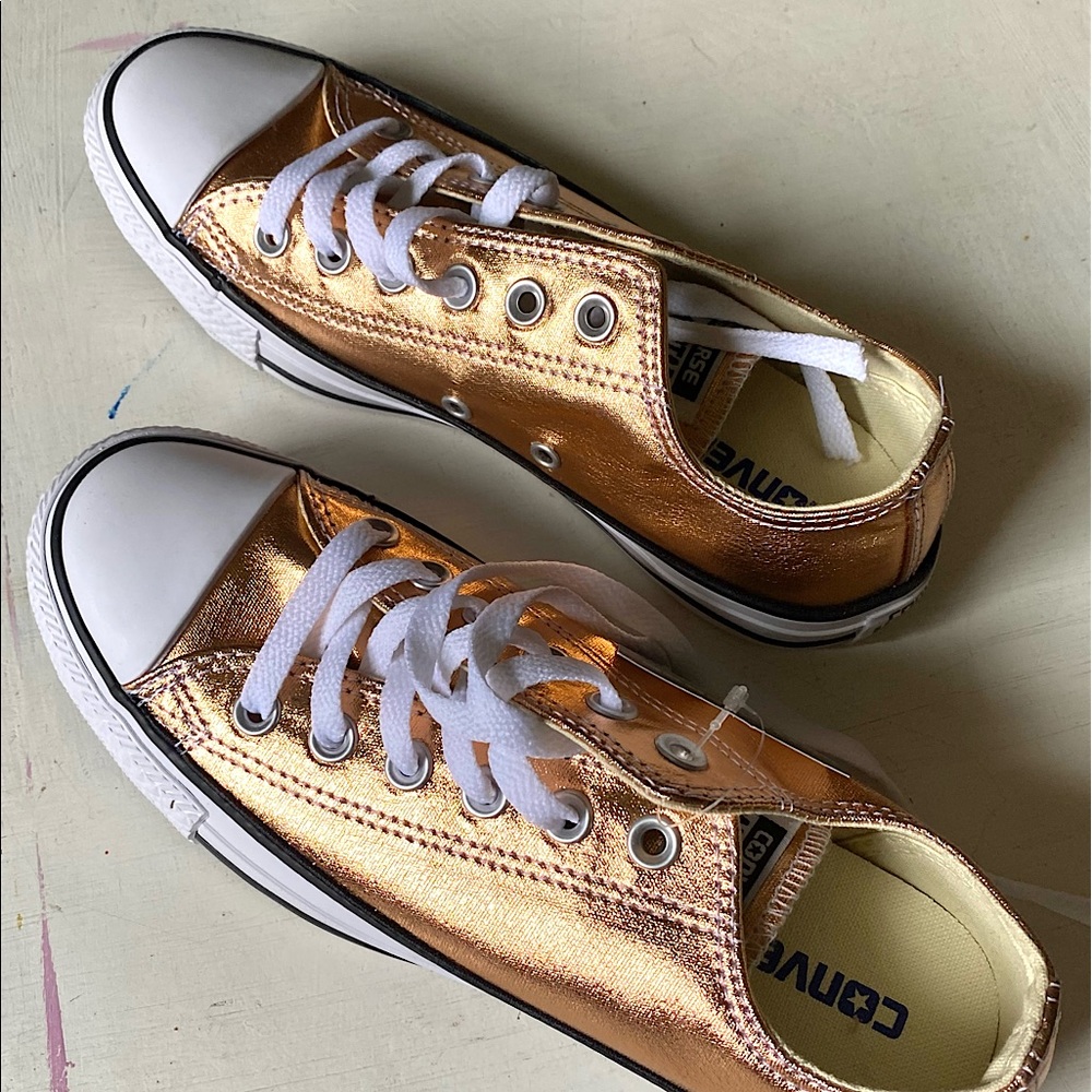 Converse Rose Gold Metallic - New 7w or 5m